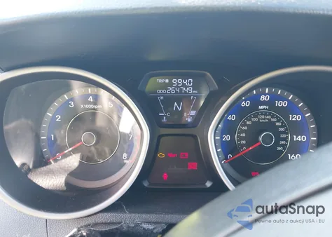 2012 Hyundai Elantra Limited (Ulsan Plant) from USA, damaged, VIN KMHDH4AE0CU341581